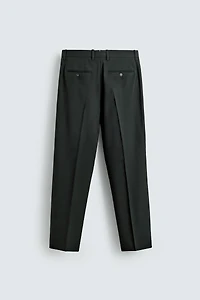 WOOL SUIT PANTS