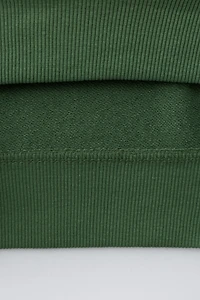 RAISED TEXT SWEATSHIRT