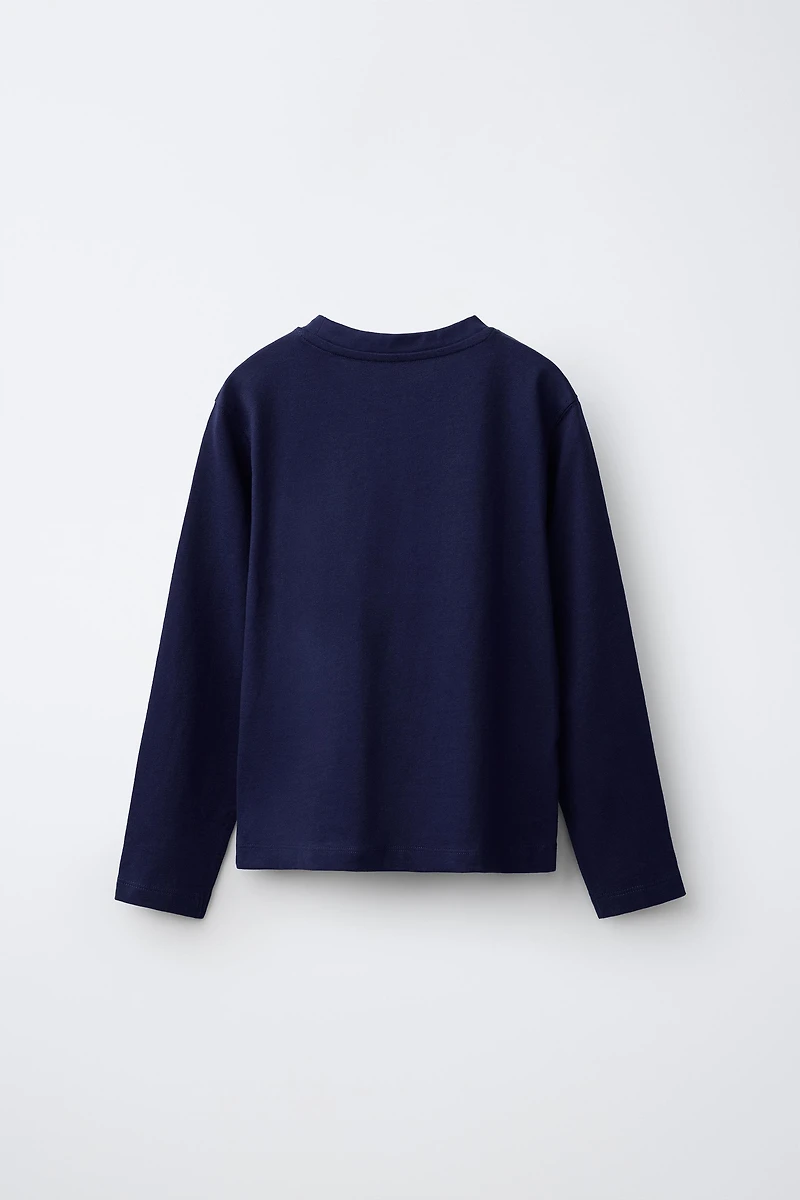 PLAIN LONG SLEEVE T-SHIRT