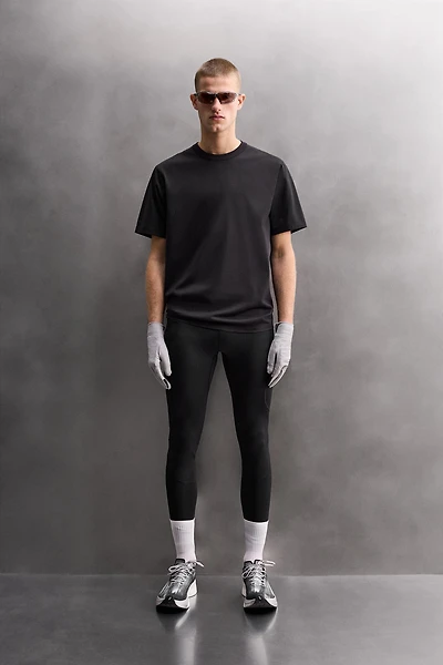 COTTON BLEND TECHNICAL T-SHIRT