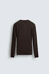 PULL LÉGER COL BOULANGER