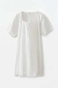CHEMISE DE NUIT MANCHES COURTES