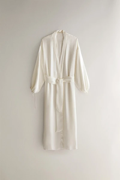 SATEEN ROBE