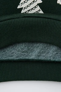 TREE PRINT SWEATSHIRT