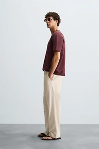 PANTALON COTON - LIN PLIS