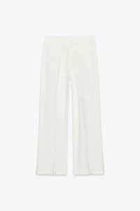 PLEATED WIDE LEG PANTS