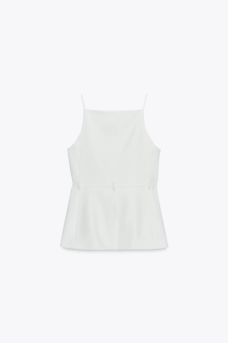 BEADED BELT VEST