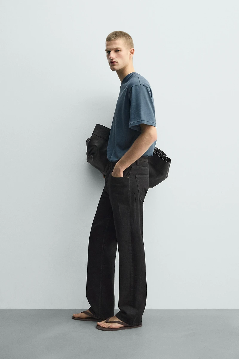 T-SHIRT RELAXED FIT AVEC PIÈCE