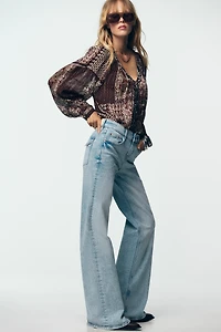 JEAN Z1975 FLARE FIT TAILLE BASSE