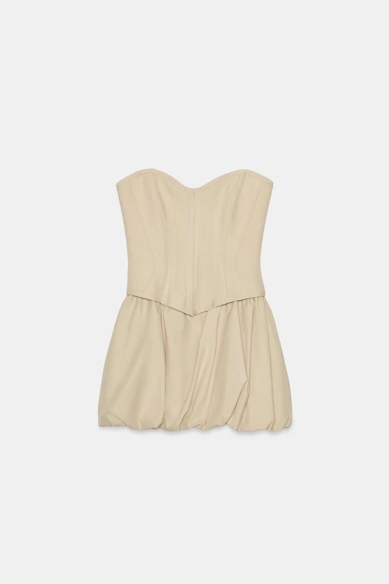 SHORT CORSET DRESS