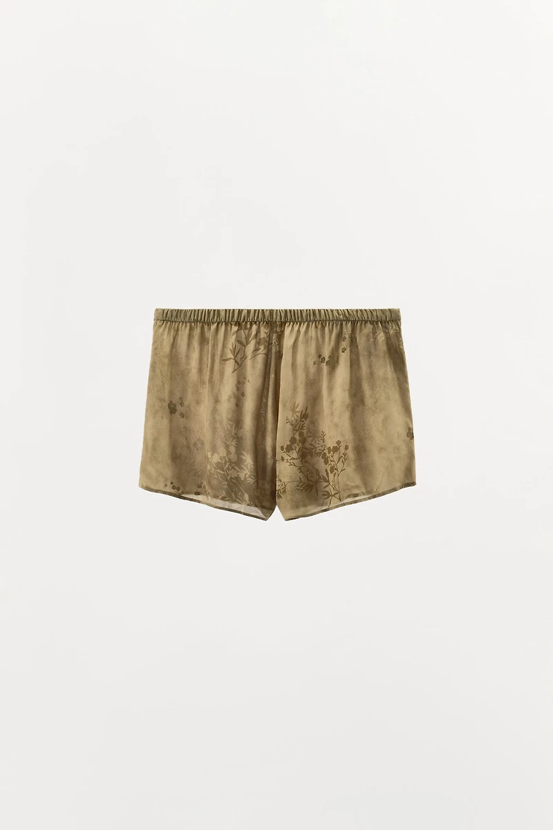 PRINTED SHORTS