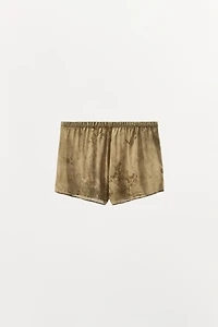 PRINTED SHORTS
