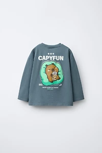 T-SHIRT TEINT EN PIÈCE CAPIBARA CAPYFUN ©