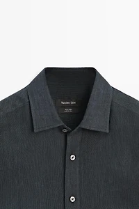 Chemise regular fit 100 % lin
