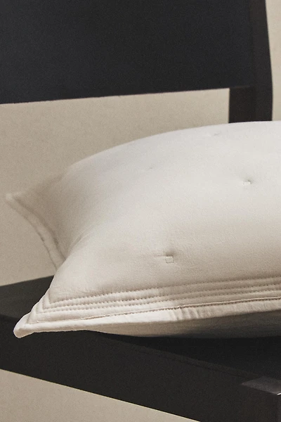 MICROFIBER PILLOW SHAM FOR QUILT