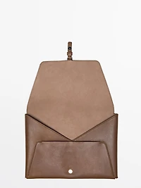 Housse iPad en cuir nappa