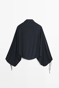 Draped Bolero Top - STUDIO
