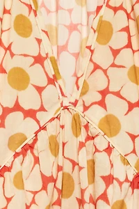 LIMITED EDITION FLORAL KAFTAN DRESS