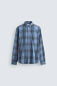 REGULAR FIT PLAID SHIRT
