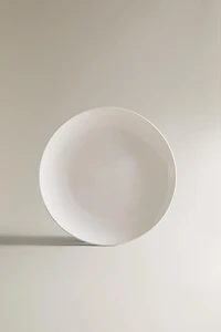 ASSIETTE PLATE GRÈS