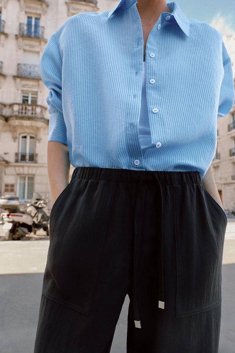 ELASTIC WAIST PANTS