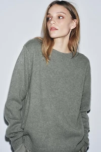 100% CASHMERE REGULAR FIT SWEATER