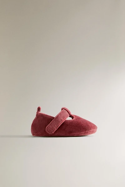 VELVET BALLERINA BOOTIES