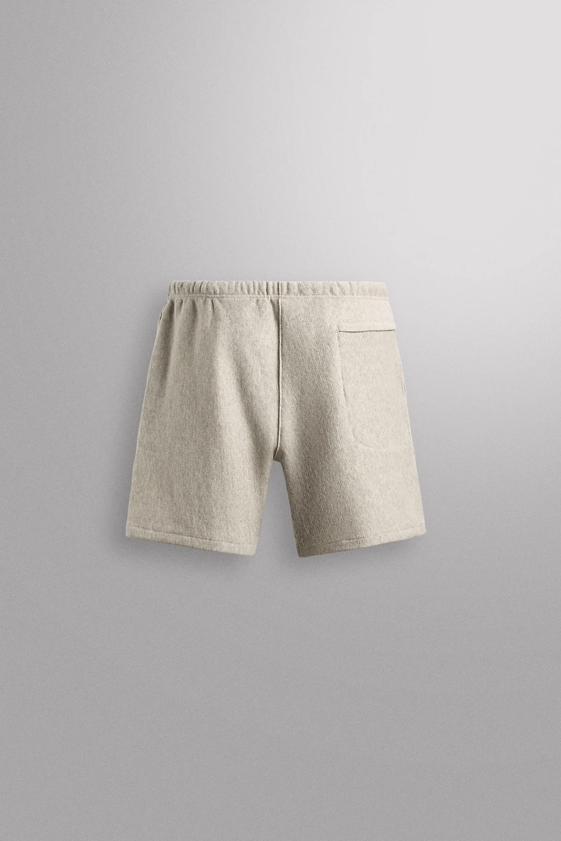 COTTON JOGGER BERMUDA SHORTS