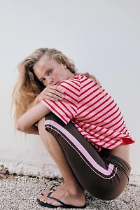 LEGGING CAPRI AVEC BANDES LATÉRALES