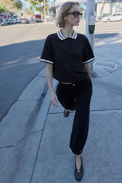 COMBINATION POLO TOP