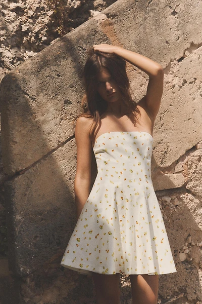 FLORAL MINI DRESS