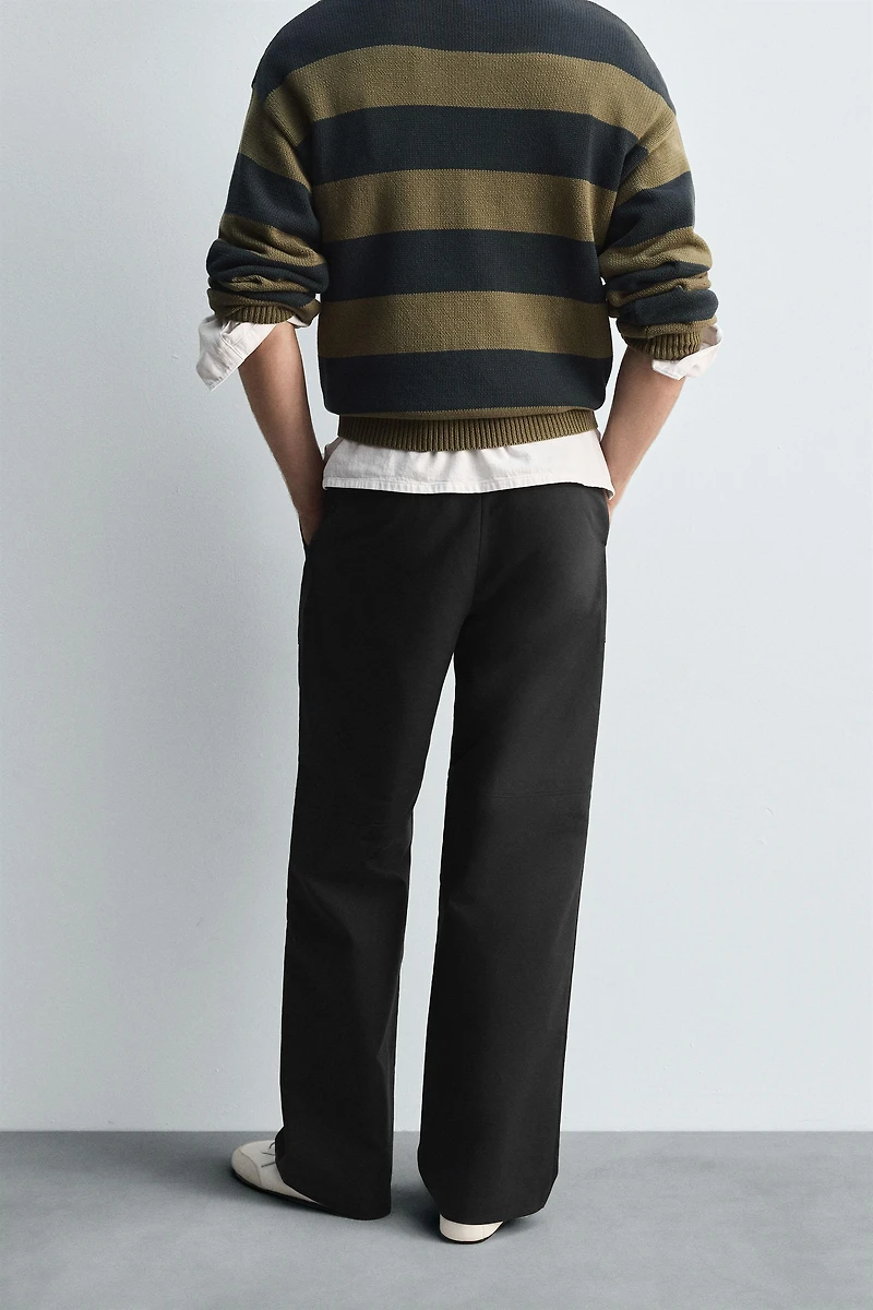 REGULAR FIT POCKET PANTS
