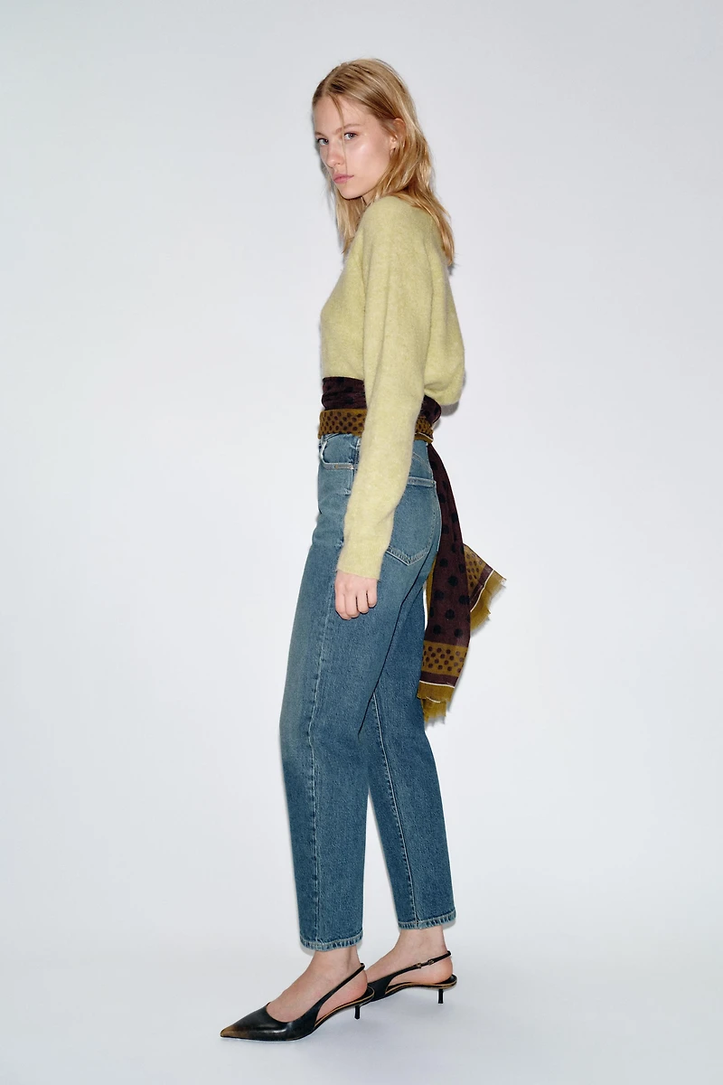 Z.01 MOM FIT HIGH-RISE JEANS