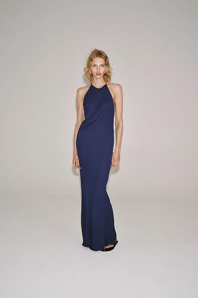 ZW COLLECTION HALTER NECK DRESS