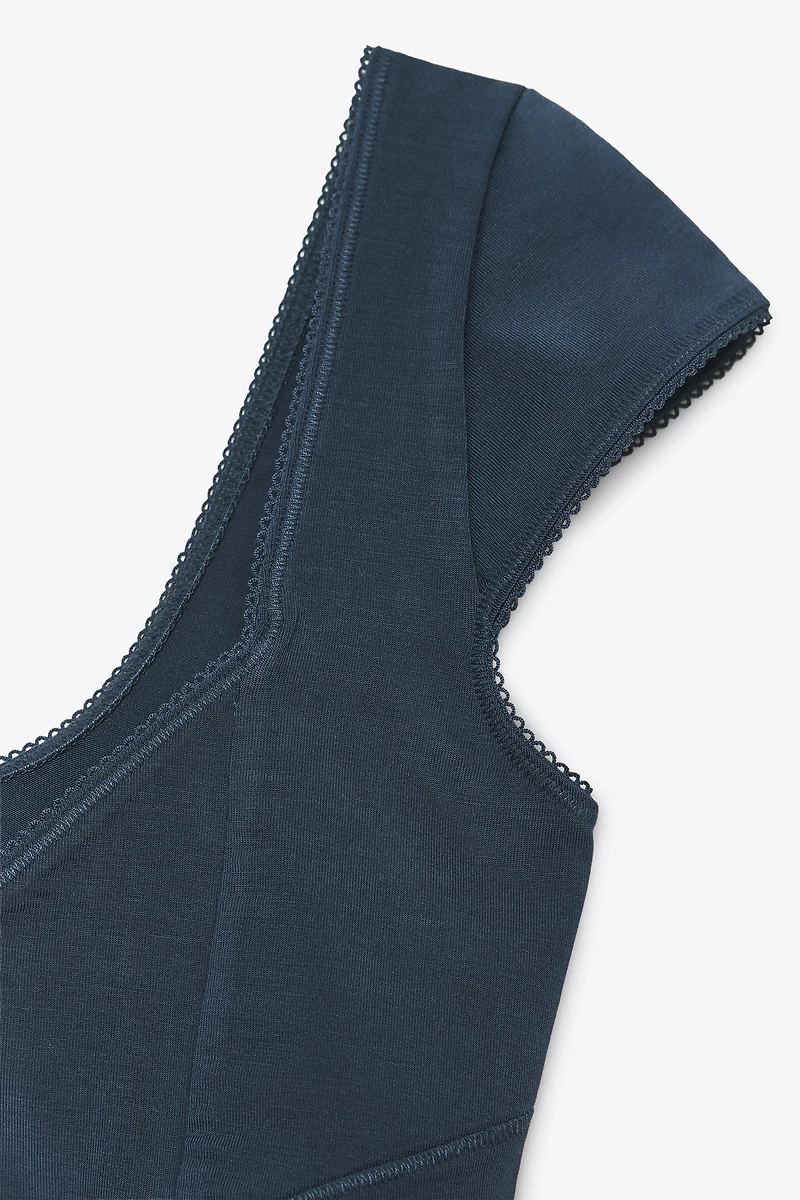 LYOCELL LACE TOP