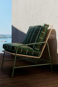 STRIPED CHAIR CUSHION