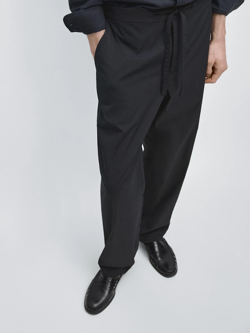 Pantalon technique total look
