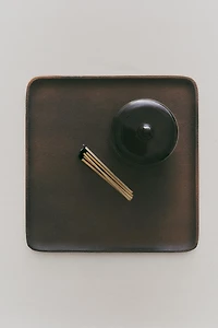 BLACK METAL TRAY