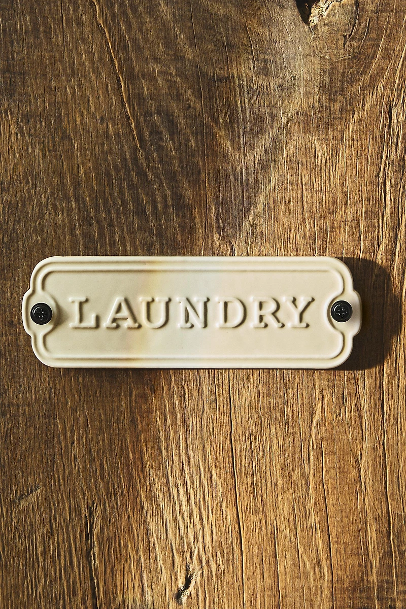 LAUNDRY DECORATIVE PLAQUE