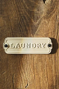 LAUNDRY DECORATIVE PLAQUE