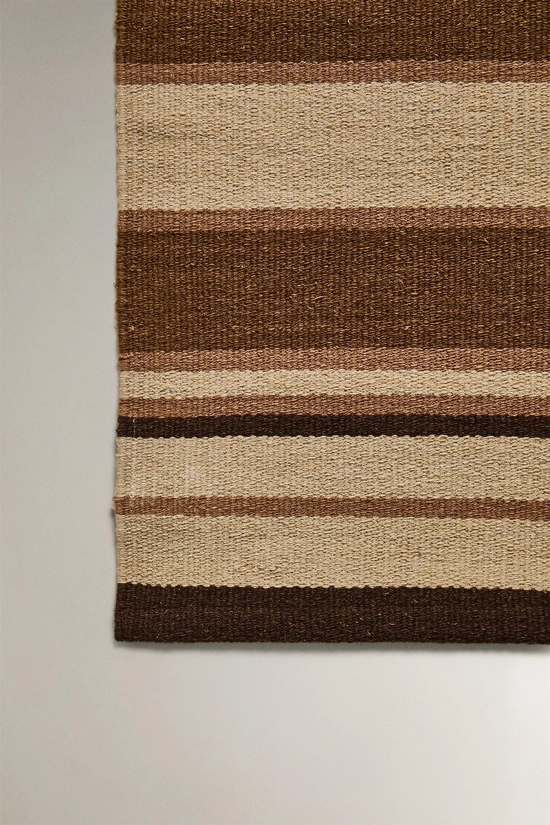 TAPIS RAYURES CONTRASTANTES