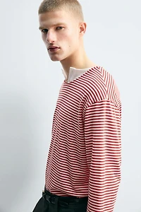 LIMITED EDITION JACQUARD STRIPED T-SHIRT