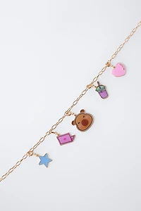 INTERCHANGEABLE MULTICHARM NECKLACE