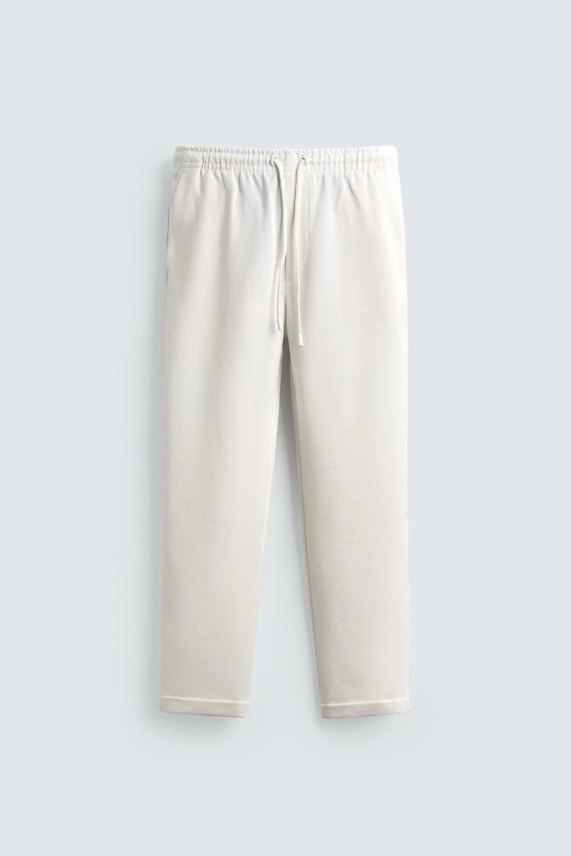 PANTALON STYLE JOGGING TAILLE ÉLASTIQUE EASY CARE