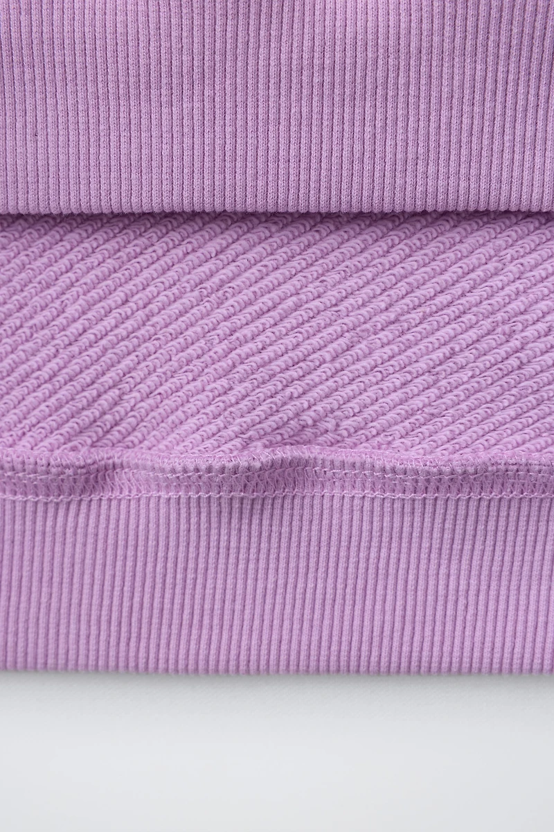 FLEECE JOGGING T-SHIRT