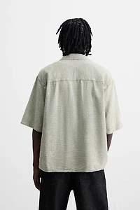 WASHED TEXTURE SHIRT