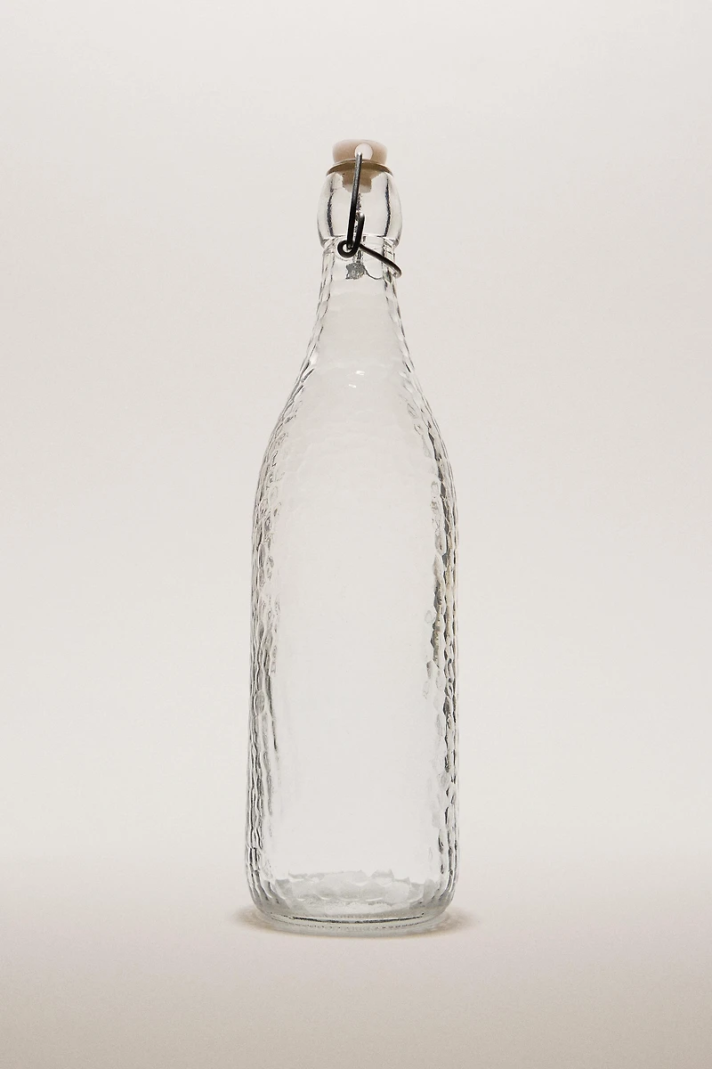 BOTTLE WITH CERAMIC STOPPER