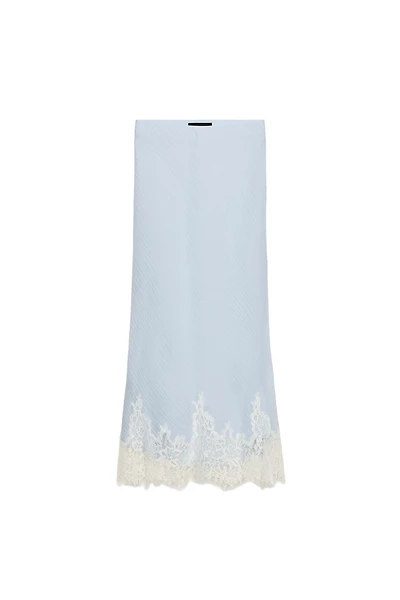LACE MIDI SKIRT