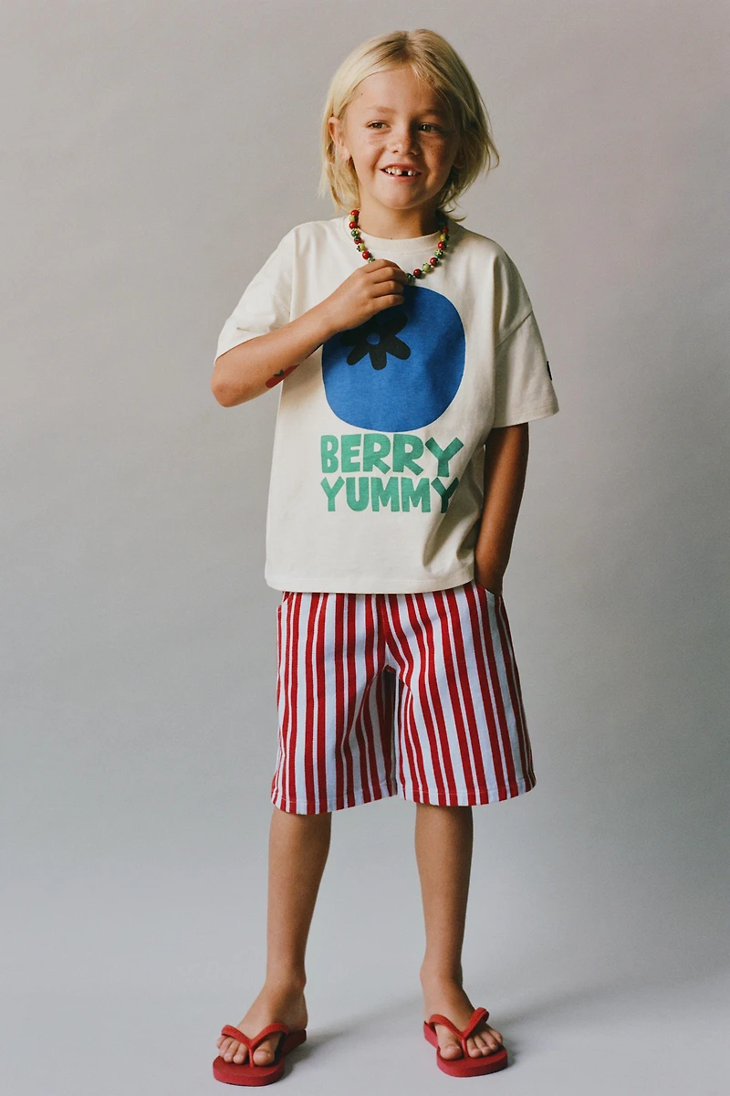 T-SHIRT À IMPRIMÉ FRUITS