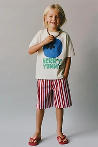 T-SHIRT À IMPRIMÉ FRUITS